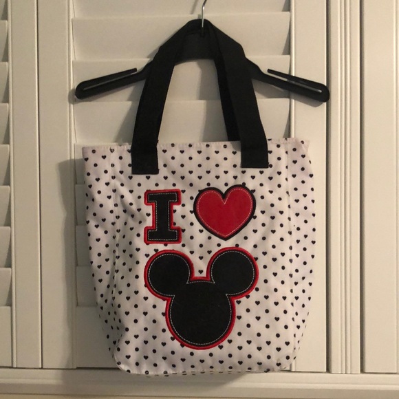 I ❤️ Mickey Bag & 2 Minnie Mouse Headbands - Picture 3 of 5